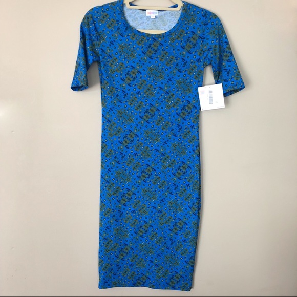 LuLaRoe Julia Dress NWT Size: XXS - Picture 1 of 5